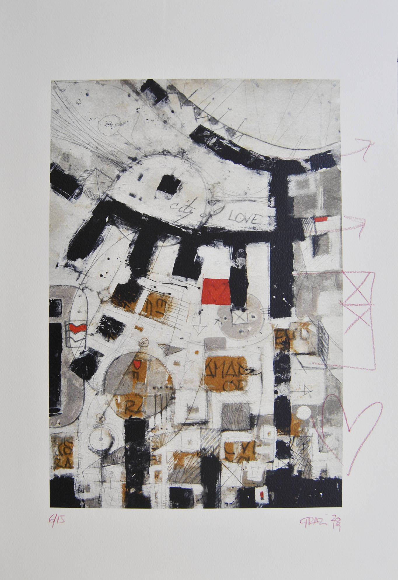 Alessandro Grazi – Stampa senza titolo, Grafica Cubica, arte contemporanea