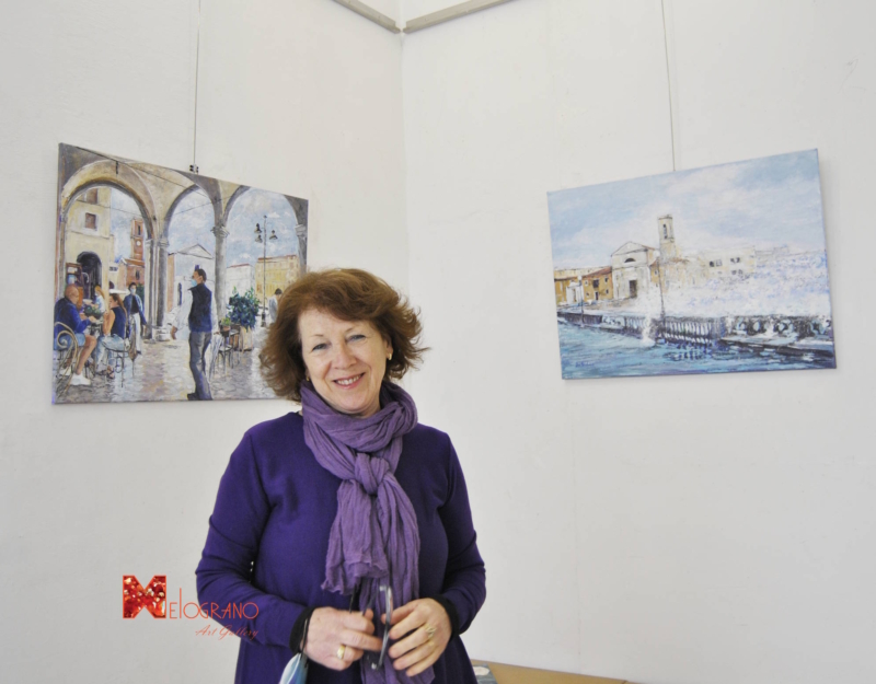 Anna Maria Acone La Pittrice Anna Maria Acone segui gli eventi