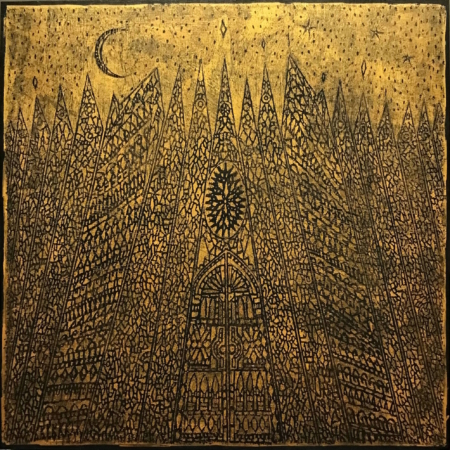 Cattedrali di luce di ARDO, incisione e stratificazione di colore su legno, opere raffinate di Alfonso di Berardo