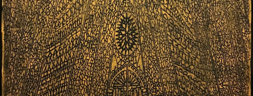 Cattedrali di luce di ARDO, incisione e stratificazione di colore su legno, opere raffinate di Alfonso di Berardo