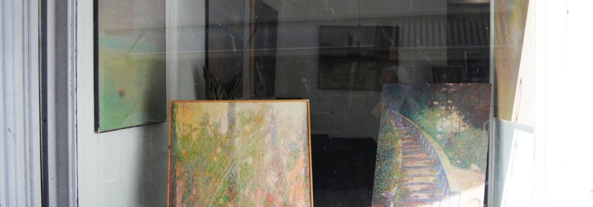 Mary Cappiello e Maurizio Pupilli Melograno Art Gallery Livorno (7) Opere di dimensioni medie nella Galleria Melograno