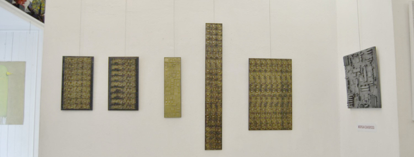 Morgan Zangrossi Livorno 2020 (1) Opere verticali nella Galleria Melograno