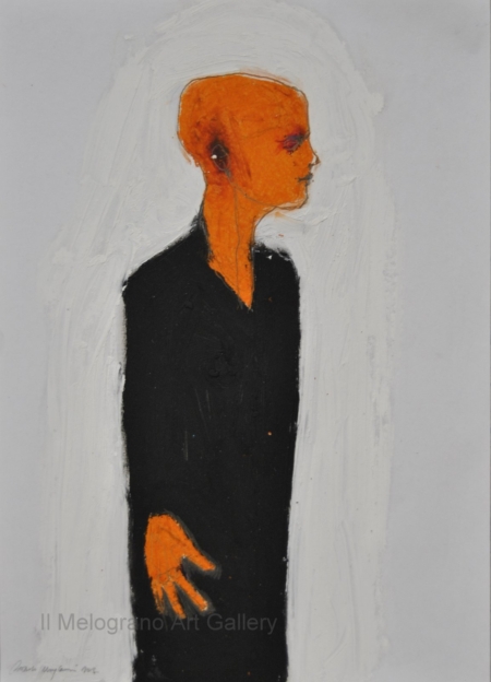 Ottavio Mangiarini, Carnet di viaggio n.3, tecnica mista su carta, 29x21 cm