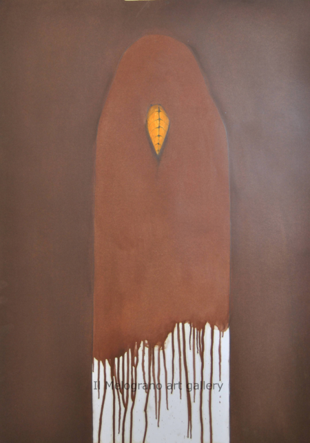 Ottavio Mangiarini, Diario ornitologico n.189, tecnica mista su carta