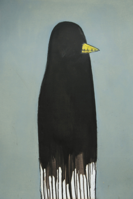 Ottavio Mangiarini, Diario ornitologico n. st 3, tecnica mista su carta