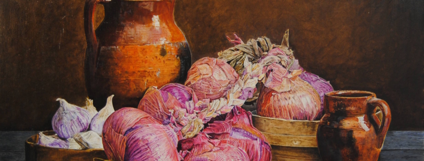 Opera figurativa contemporanea di Paolo Thrull, pittura classica reinterpretata in chiave moderna