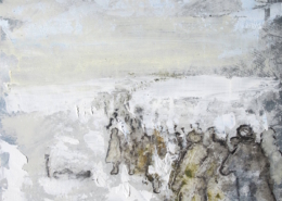 Opera di Raimondo Colantonio, pittore contemporaneo italiano: paesaggi marini intensi e visioni poetiche tra memoria e mare