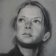Quadro di Davide Robert Ross, dipinto a olio e tecnica mista su tela con figura femminile contemporanea
