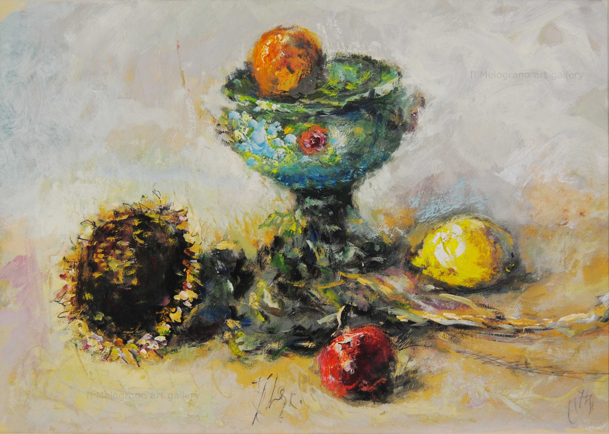 Nature morte sognanti, poetiche e visioni oniriche dipinte da Federico Cresci