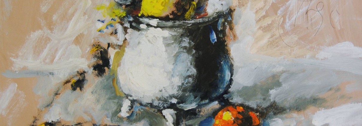 Nature morte sognanti, poetiche e visioni oniriche dipinte da Federico Cresci