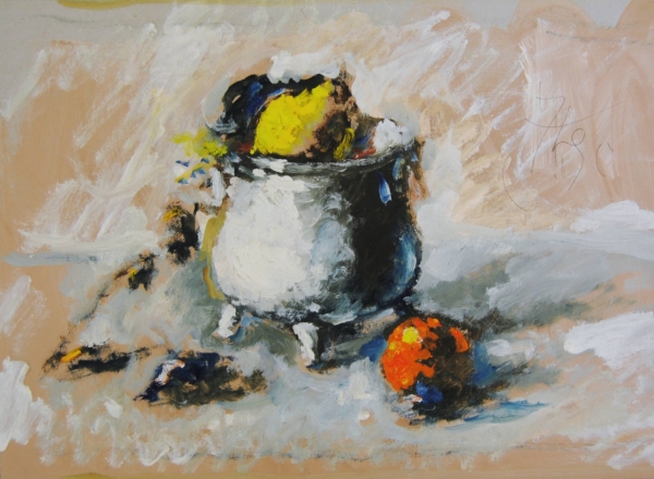 Nature morte sognanti, poetiche e visioni oniriche dipinte da Federico Cresci