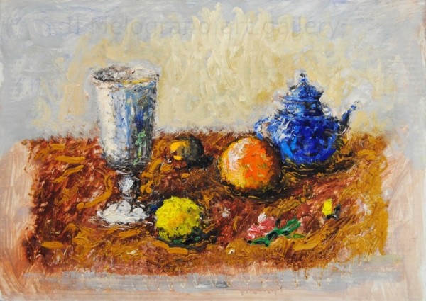 Nature morte sognanti, poetiche e visioni oniriche dipinte da Federico Cresci