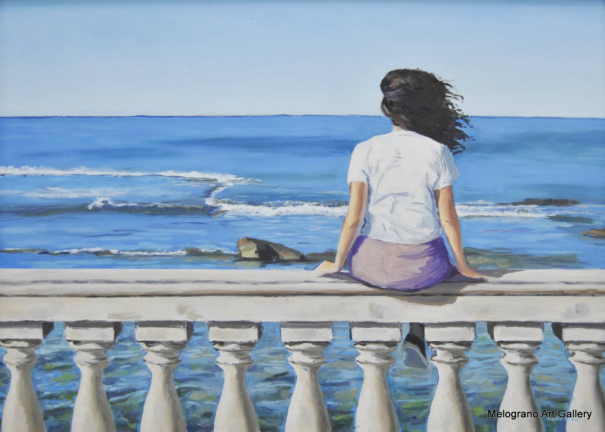 Opera di Giovanni Graziani, pittura realistica con figure e oggetti quotidiani, introspezione e momenti sospesi, Livorno.