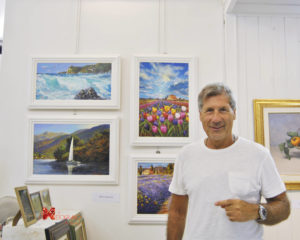 Il pittore livornese Mario Bencini