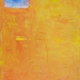 Quadro di Riccardo Lizio Astratto che celebra la gioia del colore, il colore arancio