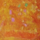 Quadro di Riccardo Lizio Astratto che celebra la gioia del colore, il colore arancio