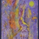 Opera di Riccardo Lizio, pittura materica con stratificazioni di colore e luce in equilibrio tra astrazione e paesaggio.