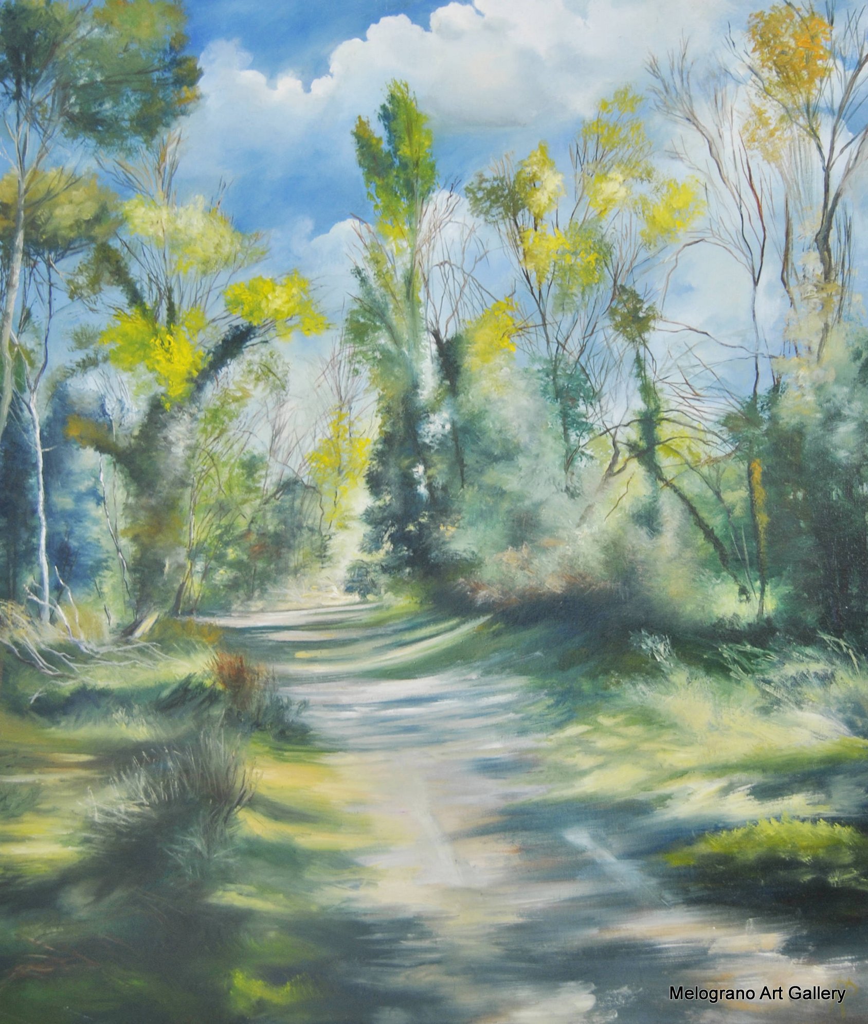 Alessandra Parravicini - San Rossore in primavera