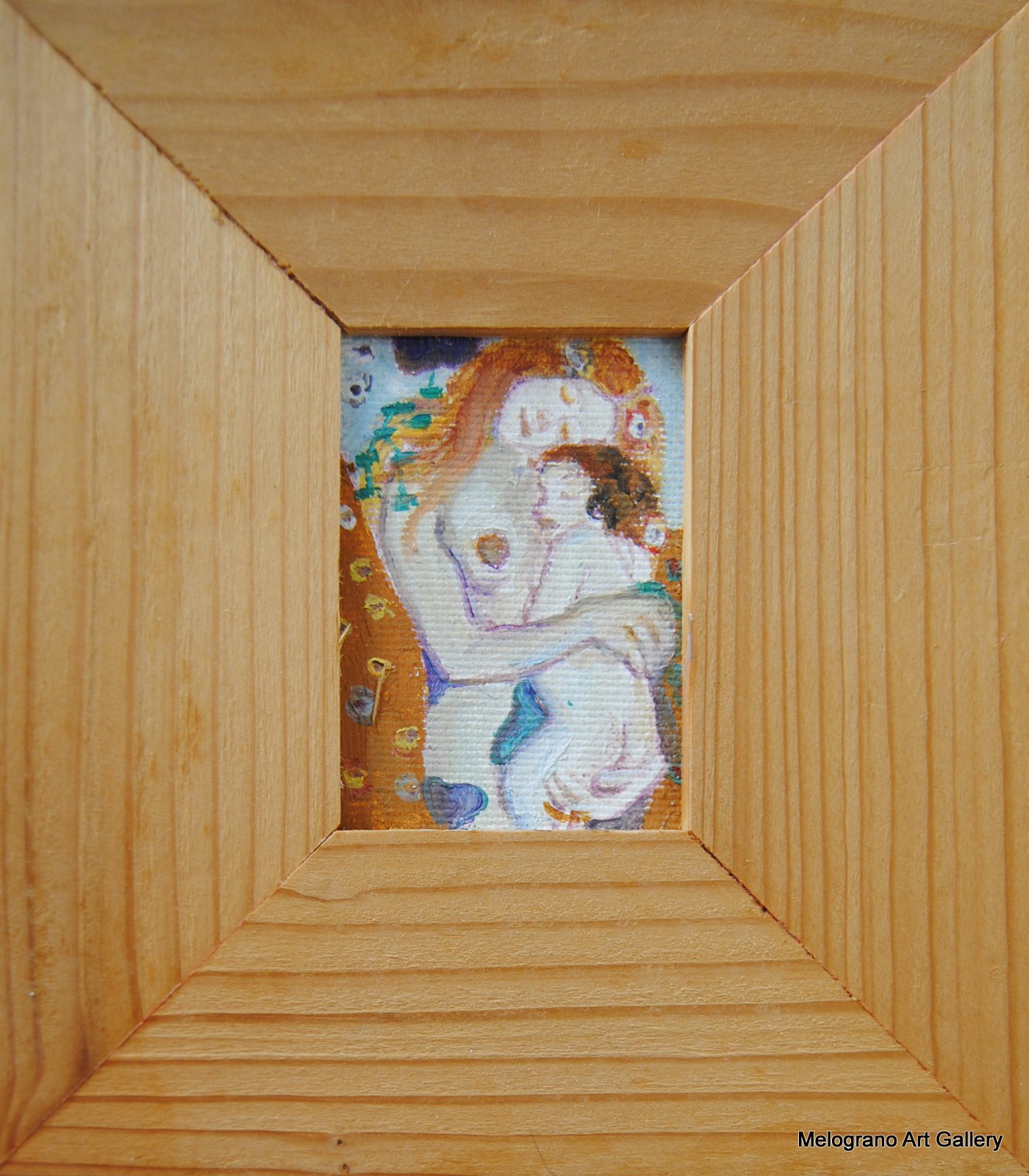 Piccole opere ispirate a celebri maestri della pittura, reinterpretate da Claudia Cerrai.