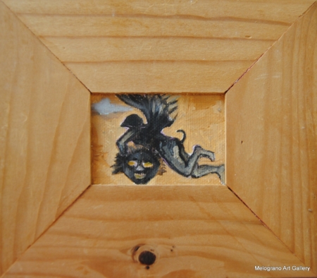 Piccole opere ispirate a celebri maestri della pittura, reinterpretate da Claudia Cerrai.