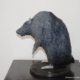 Scultura 3D Il Ratto di Davide Giallombardo, ratto grigio sulle zampe posteriori