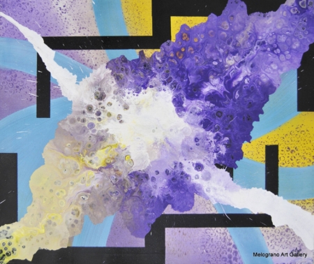 FraJo. un quadro che è un’esplosione luminosa che racconta il momento in cui il Divino viene riconosciuto e accolto nella vita.