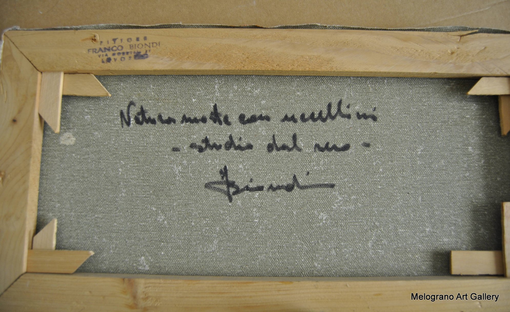 Franco Biondi - Natura morta con uccellini - immagine 3