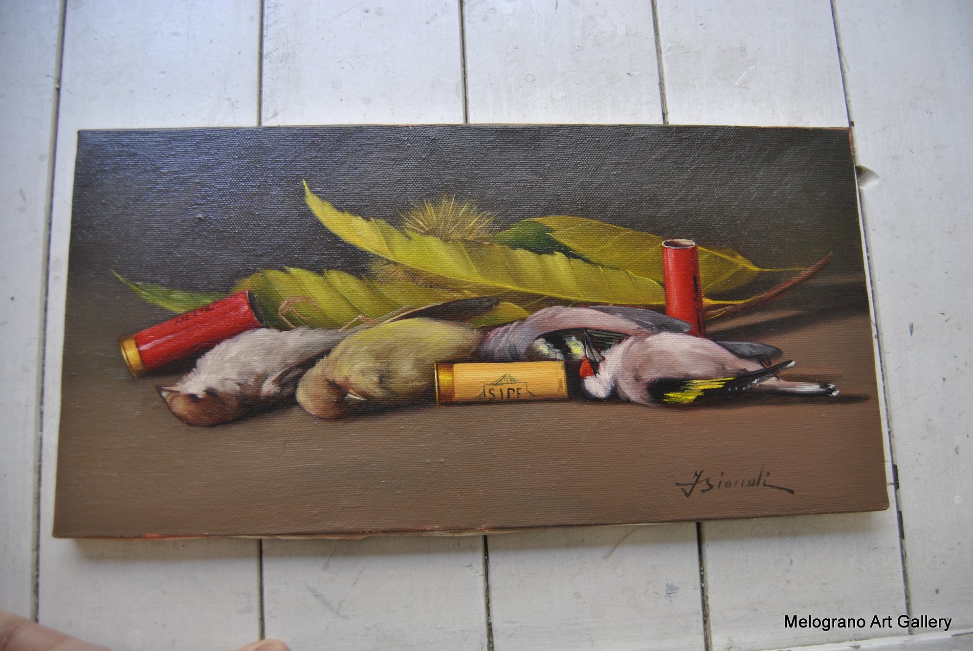 Franco Biondi - Natura morta con uccellini - immagine 2