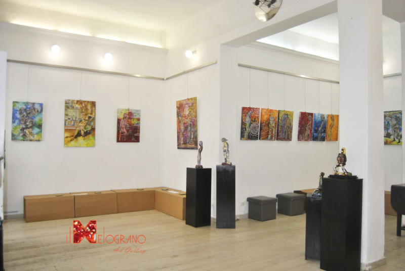 Lucia Fiaschi Ombre al Melograno Livorno (29) Vedyuta della mostra personale di Lucia FIaschi alla Melograno Art Gallery di Livorno