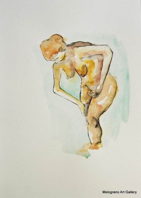 Ritratto femminile di Matteo Fieno, pittura materica e gestuale dedicata alla forza delle donne