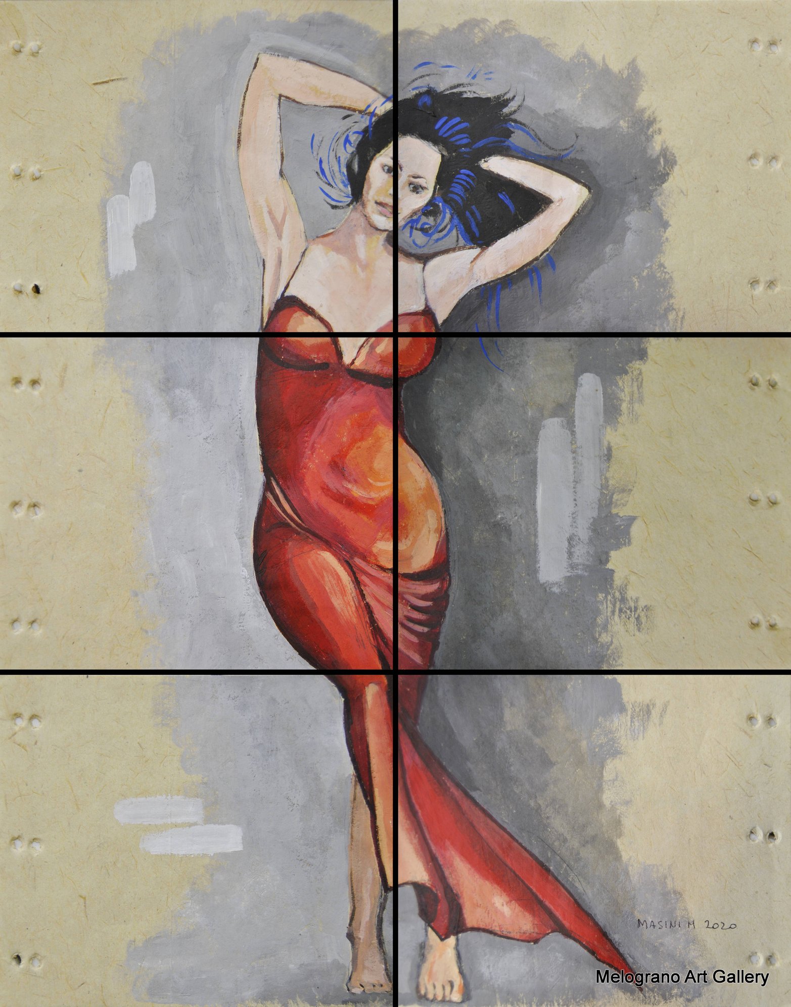 Michela Masini – Puzzle donna 6 pezzi con cartoncino descrittivo