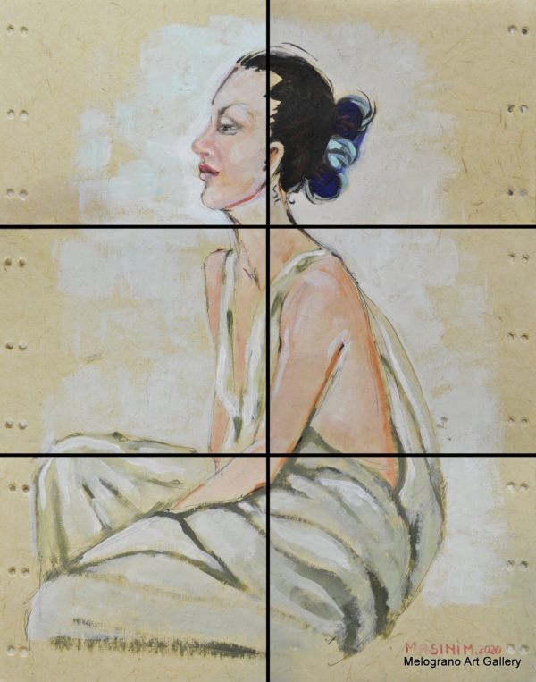 Michela Masini – Puzzle donna 6 pezzi con cartoncino descrittivo