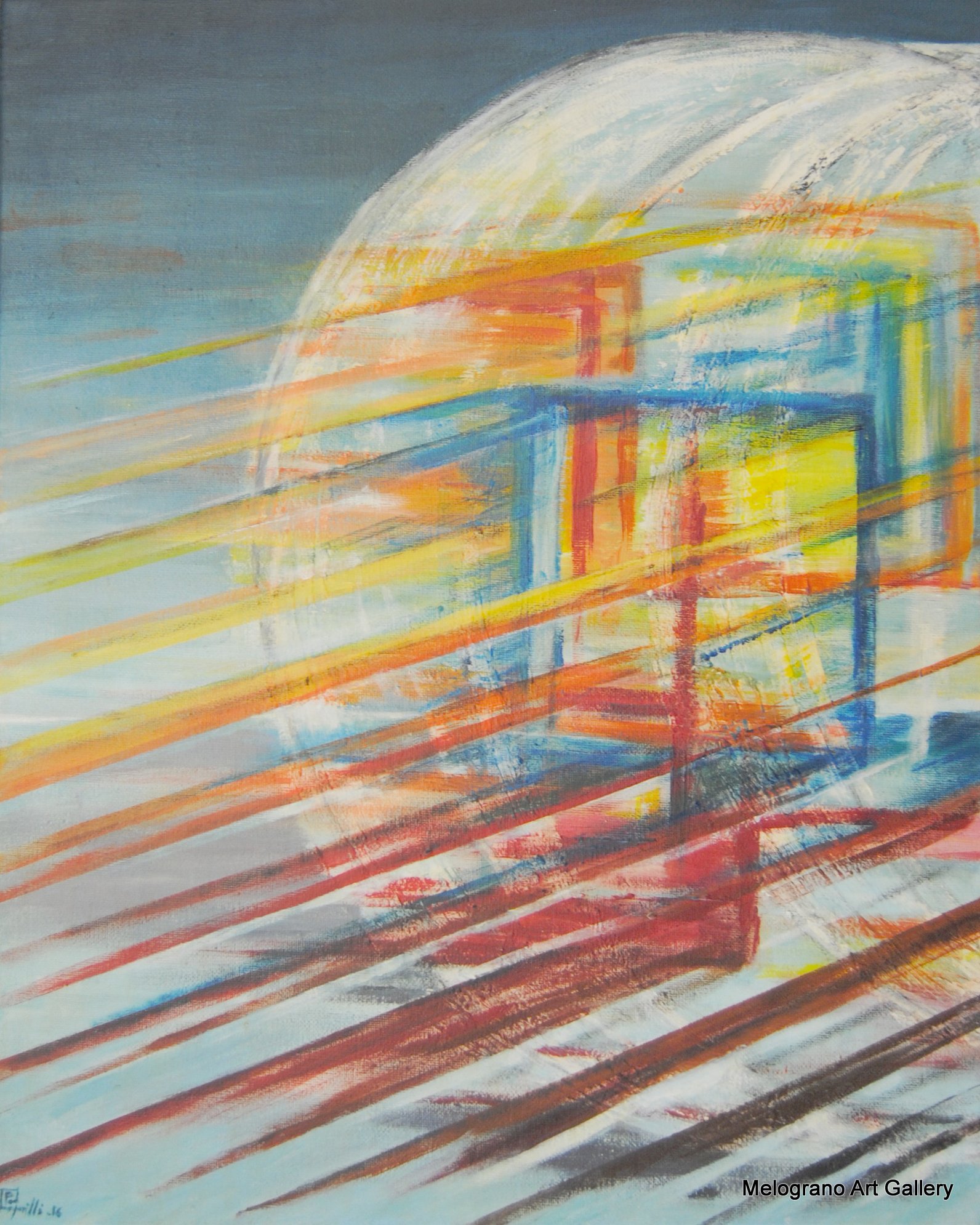 Paola Caporilli - My coloured gate - immagine 3