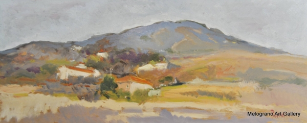 La dolcezza della campagna toscana tra luce e silenzio.