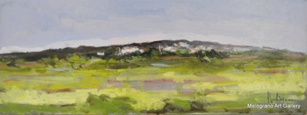 La dolcezza della campagna toscana tra luce e silenzio.