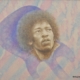 Jimi Hendrix ritratto musica chitarra stelle arte contemporanea energia vulnerabilità