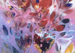 Alessandro Andreuccetti – pittura astratta floreale, fiori e giardini reinterpretati attraverso colore e forma