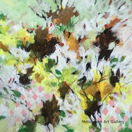 Alessandro Andreuccetti – pittura astratta floreale, fiori e giardini reinterpretati attraverso colore e forma