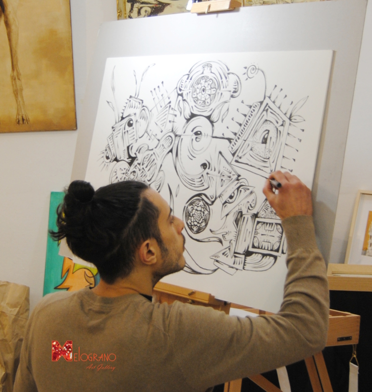 Giovanni Della Nera alla galleria Melograno di Livorno