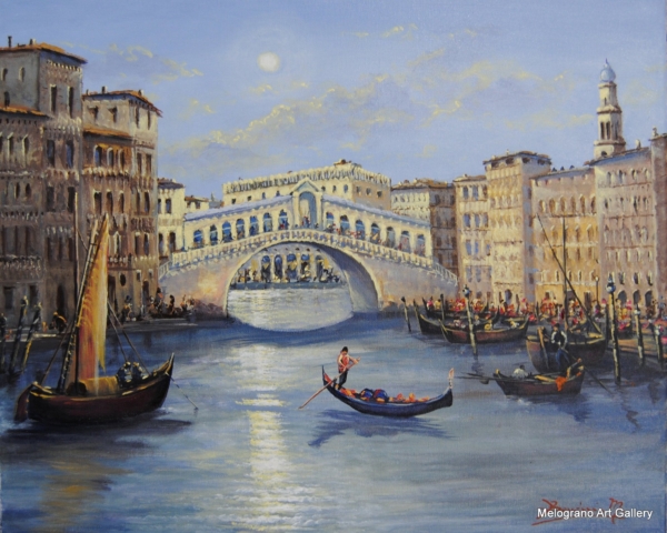 Venezia contemporanea, pittura figurativa dai colori intensi e vibranti