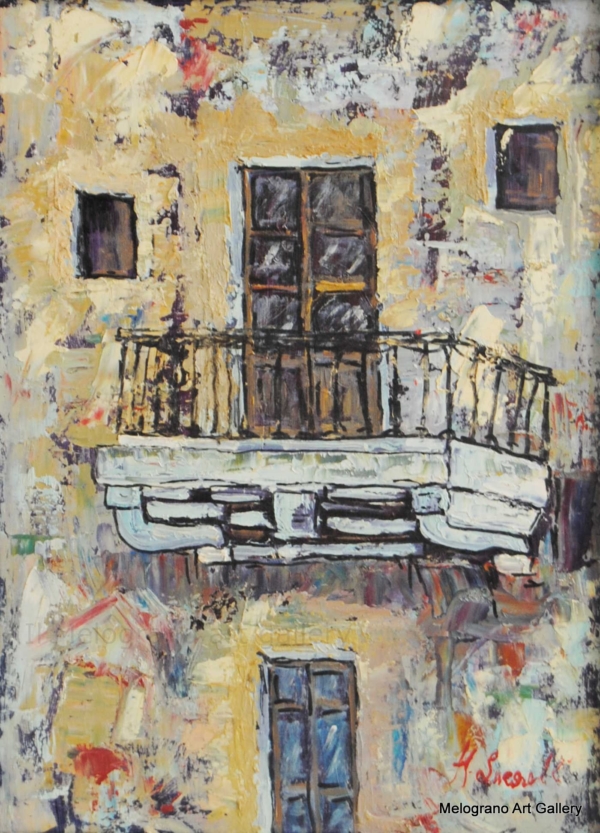 Maurizio Lucarelli – pittura paesaggistica a spatola, marine e campagne dai toni poetici