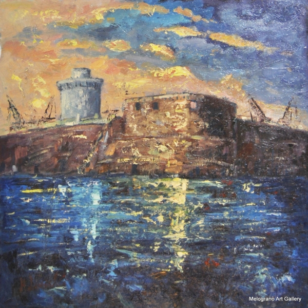 Maurizio Lucarelli – pittura paesaggistica a spatola, marine e campagne dai toni poetici