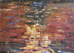 Maurizio Lucarelli – pittura paesaggistica a spatola, marine e campagne dai toni poetici