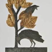 Romeo Celardi Cornacchie Grafica con cornacchie realizzata da Romeo Celardi