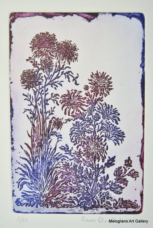 Grafica floreale di Romeo Celardi