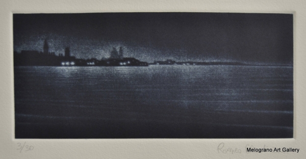 Grafica raffigurante Venezia di Romeo Celardi