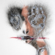 lemmy gonthier 5 Opera di Lemmy Gonthier, volto umano deformato e sguardo intenso, pittura figurativa espressiva contemporanea